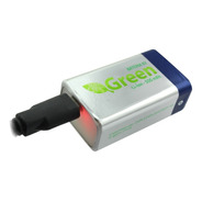 Bateria Recarregável 9v Usb Original Green -  Melhor Preço