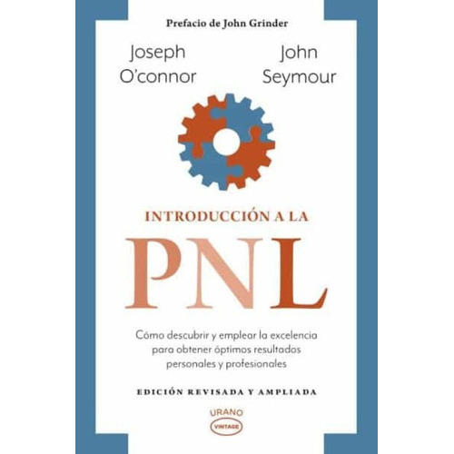 Introducción A La Pnl, de Joseph Oconnor  / John Seymour. Editorial URANO en español