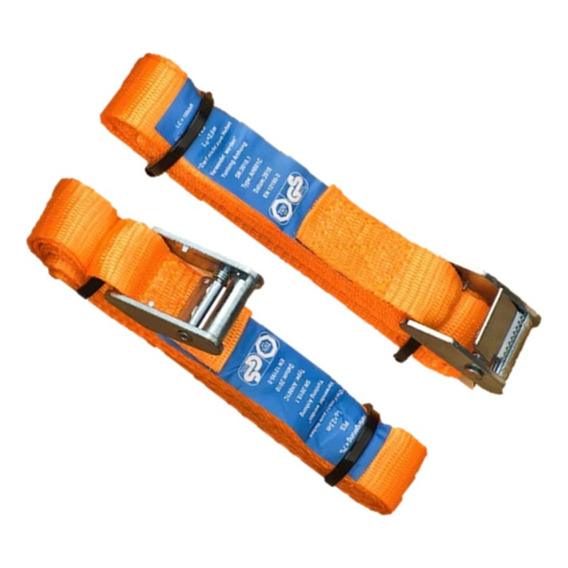 Cinta De Amarre 2.5mts X 25mm Porta Equipaje Kwb 771023 Color Naranja