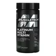 Platinum Multivitamin, Importada, Muscletech - 90 Tabletes