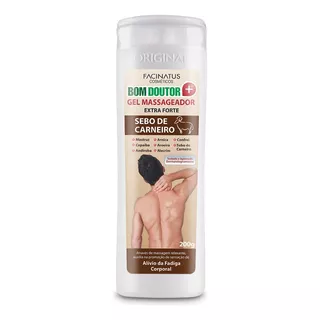 Gel Massageador Bom Doutor Sebo De Carneiro Facinatus 200g Fragrância Sebo De Carneiro