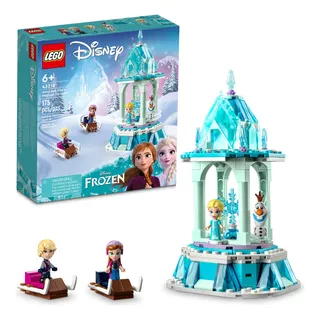Kit Lego Disney Tiovivo Mágico De Anna Y Elsa 43218 175 Pzas