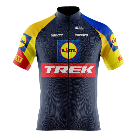 Jersey Ciclismo Ruta Mtb Trek Vuelta 2023  Manga Corta