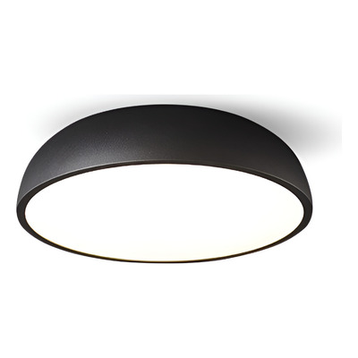 Plafon Moderno Dakar-ps 33w Calido 40cm Negro