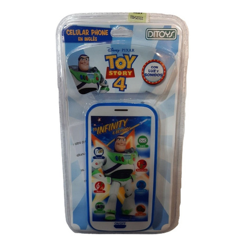 Celular Phone En Ingles De Toy Story Disney Ditoys Art. 2256