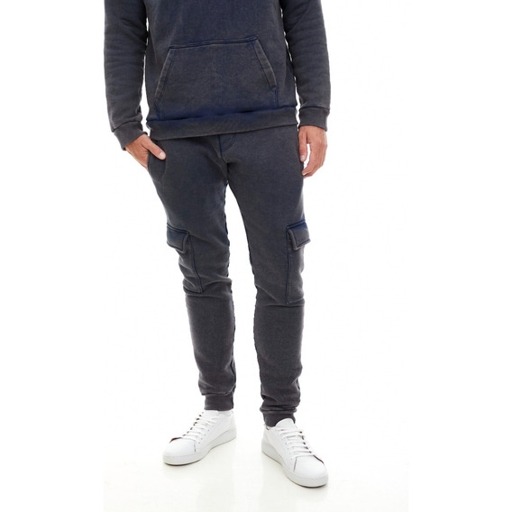 Jogging Cargo Washed Frost Hombre Airborn