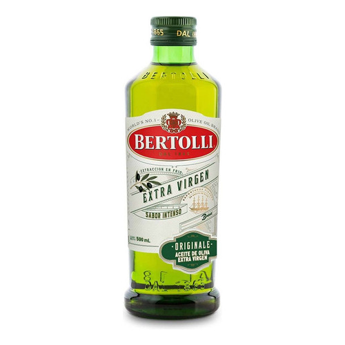 Aceite De Oliva Bertolli Extra Virgen 500ml