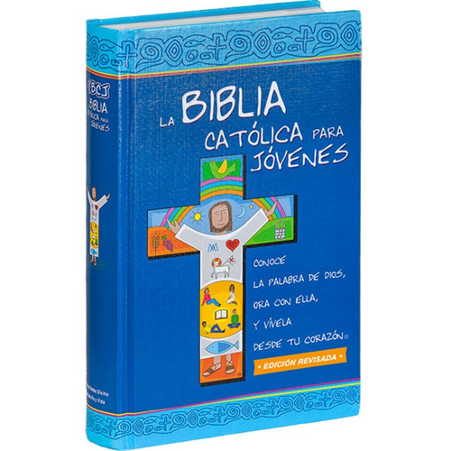 Biblia Católica Para Jóvenes- Edición Dos Tintas