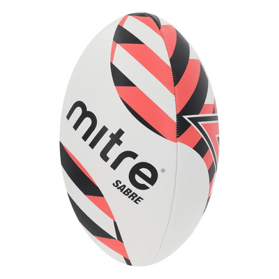 Balon Rugby Sabre Mitre Blanco T.5