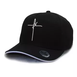 Boné Fé Hype Original Aba Curva Fita Fitão Strapback 