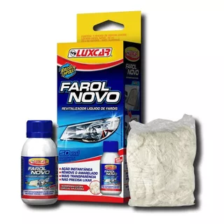 Revitalizador Liquido Farol Carros Instantaneo Remove Fosco Cor Água