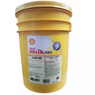 Lubricante Shell Helix Hx5 15w40 X 20 Litros
