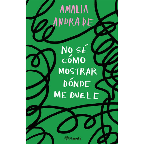 No Sé Cómo Mostrar Dónde Me Duele, De Amalia Andrade., Vol. 1.0. Editorial Planeta, Tapa Blanda, Edición 1 En Español, 2023