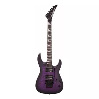 Guitarra Elétrica Jackson Js Series Js32 Dka Dinky De  Choupo Transparent Purple Burst Brilhante Com Diapasão De Amaranto