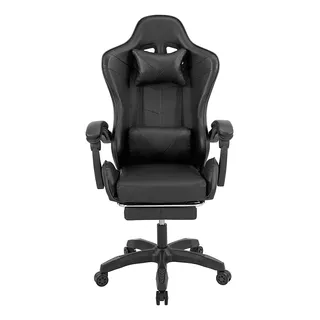 Silla Escritorio Gamer Ergonómica Reclinable Con Apoya Pies