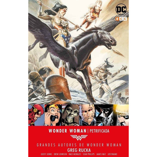 Comic Grandes Autores De Wonder Woman: De Piedra- Rucka