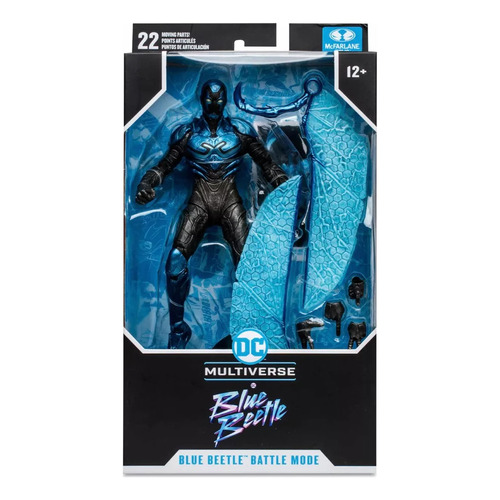 Blue Beetle Modo Batalla - Dc Multiverse Mcfarlane Toys