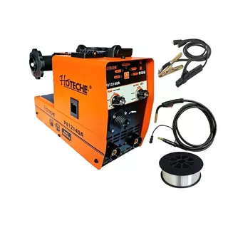 Soldadora Mig/mma 140amp  Para Soldar Con O Sin Gas 110v  