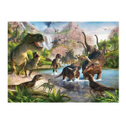 Adesivo Decorativo Dino Infantil Dinossauro T-rex 6,5m²