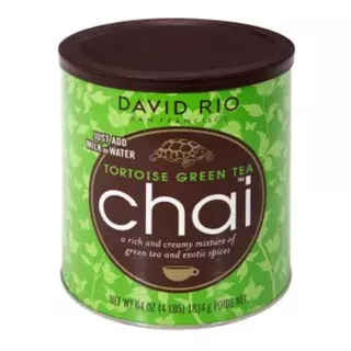 Té Verde Tortuga Con Especias Chai David Rio 1.8 Kg