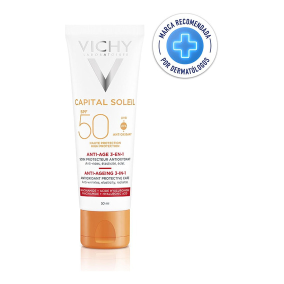 Protector Solar Vichy Capital Soleil Anti-edad Fps 50 50ml