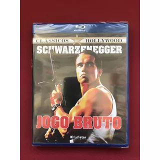 Blu-ray - Jogo Bruto - Schwarzenegger - Clássicos - Novo