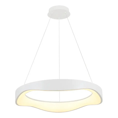 Colgante Led 120w Cct Ø48cm Blanco Mks Blanco