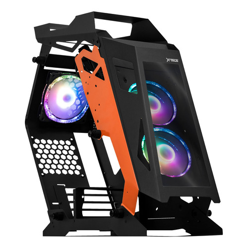 Gabinete Xtreme Pc Gaming Micro Atx 3 Fan Cristal Templado