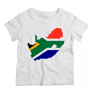 Camiseta Infantil Africa Do Sul