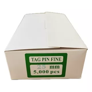 Pack X5 5000 Hilos Plasticos Fino 25 Mm Tag Pin