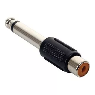 Adaptador De Jack Rca A Plug 6.3 Mm Monoaural 251-120