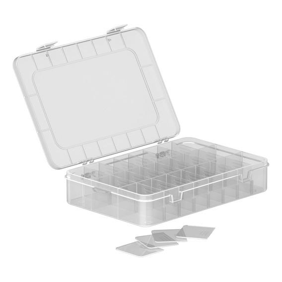 Caja Organizadora Plástica Transparente Para Decoración