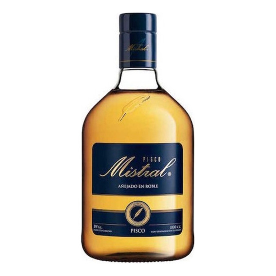 Pisco Mistral 35° botella de Litro