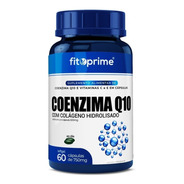 Coenzima Q10 + Colágeno Hidrolisado Vitaminas C E 60cps