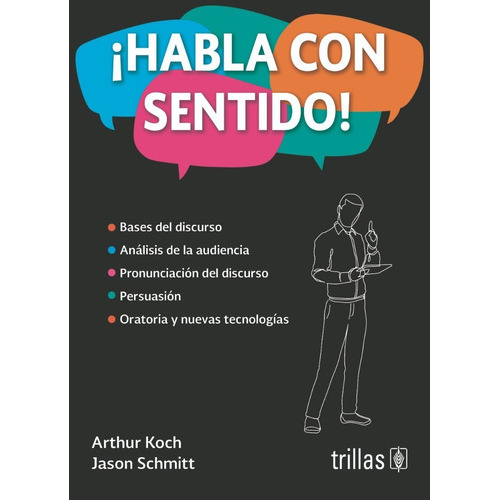 Habla Con Sentido!, De Koch Schmitt. Editorial Trillas, Tapa Blanda En Español, 2023