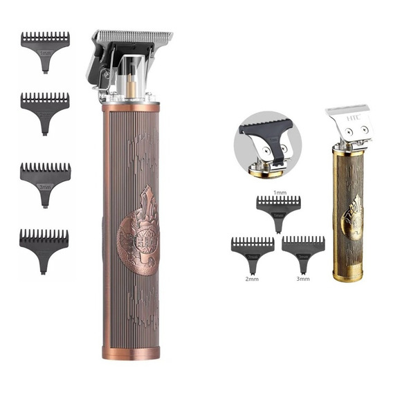 Maquina De Corte Patillera Corta Barba Cortapelo Pro Bronce