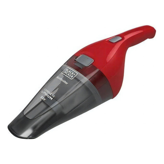 Aspiradora De Mano Inalámbrica 3.6v Black+decker Color Plateado