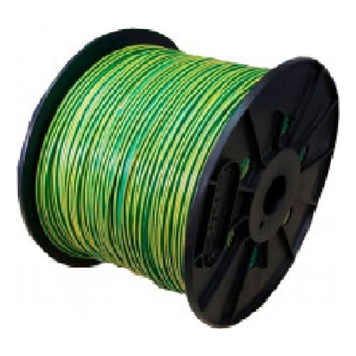 Cable Fonseca Unipolar 2,5 Mm Verde/amarillo X 50m Por Diámetro 2.5 mm