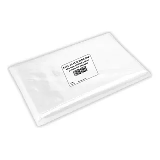 Saco Plástico Transparente Bd 12x20x0,06 C/690un 1 Kg