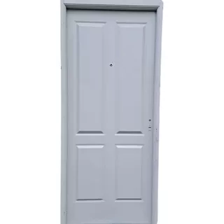 Puerta 4 Tableros 80x200 - Doble Chapa Inyectada Reforzada- 