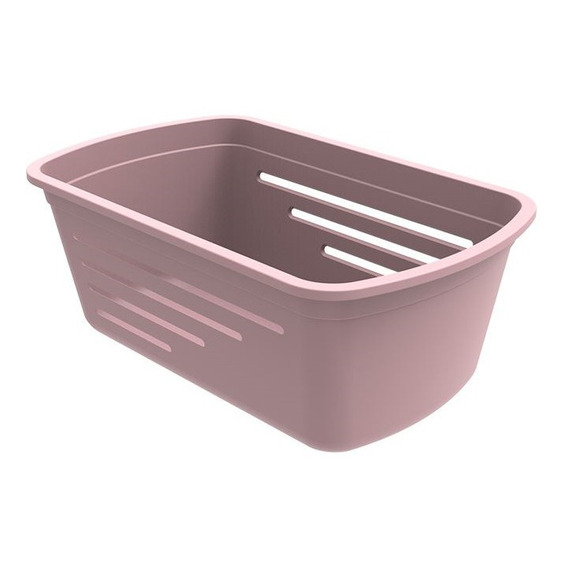 Caja Organizadora De Plástico Soprano 5l Rosado