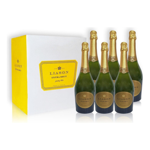 Liason Champagne Extra Brut Caja X6u 750ml Renaissance