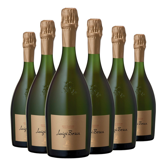 Espumante Luigi Bosca Brut Nature Champagne 6x750 Ml 