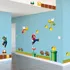 Schwartscount - Calcomanías De Pared De Super Mario Brothers, Calcomanías De Pared De Vinilo Super Mario, Construye Una Escena, Decoración De Pared Mural Para Habitación De Niños, Adhesivo Removible