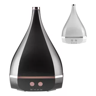 Difusor Humidificador Ultrasonico Aromatiza Metalizado Led Color Metalizado Negro/rosa Gold Grande Dh12