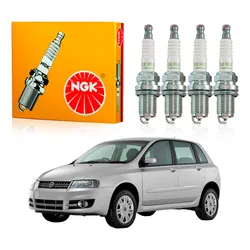  Jogo Velas Ngk Stilo 1.8 16v 2002 A 2008