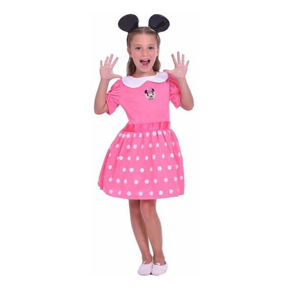 Minnie Rosa Disfraz Disney Original New Toys Nenas Educando