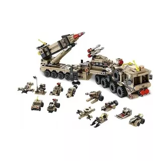 Cubic Exercito Patriot 12 Em 1 555 Pcs - Br1096 Multikids