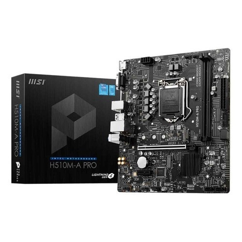 Motherboard Placa Msi H510m A-pro Intel -10th Y 11va Gen
