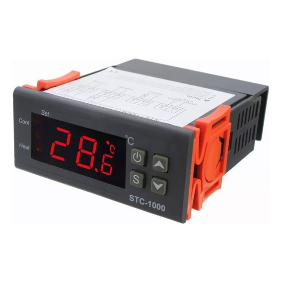 Termostato Digital Stc-1000 Doble Control Frío Y Calor 12v